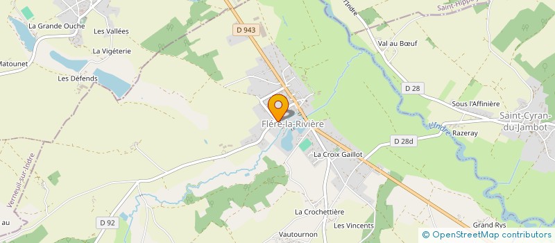 localisation de l'entreprise MONSIEUR CEDRIC DESVIGNES à FLERE-LA-RIVIERE