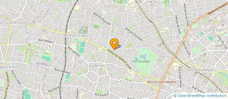 localisation de l'entreprise MONSIEUR CEDRIC DEVERRE à BORDEAUX