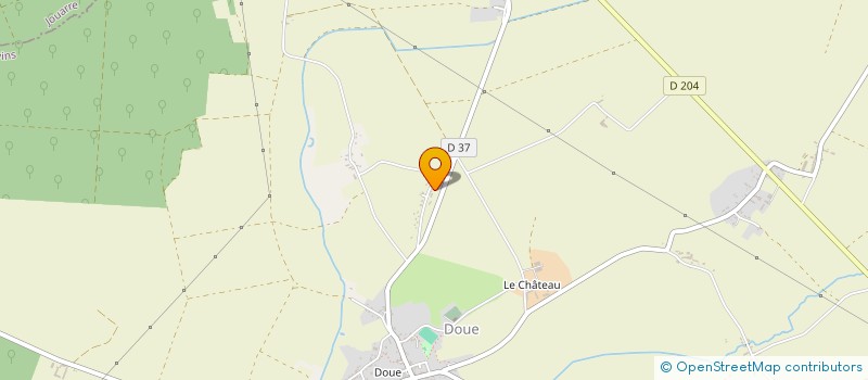 localisation de l'entreprise MONSIEUR CEDRIC DEVILLERS  DOUE