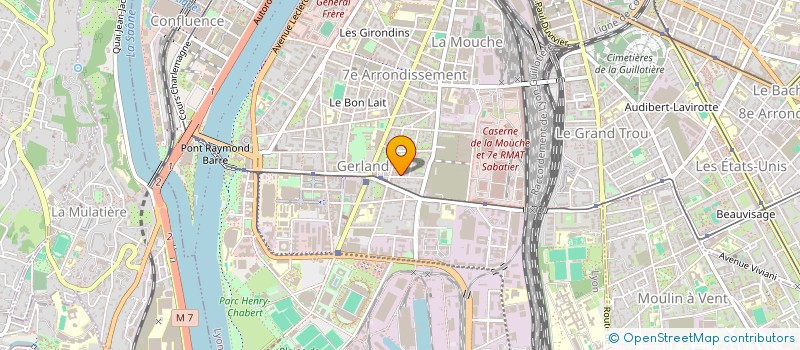 localisation de l'entreprise MONSIEUR CEDRIC DI CARO  LYON