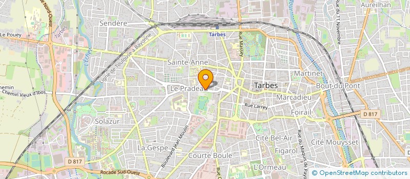 localisation de l'entreprise MONSIEUR CEDRIC DIAZ  TARBES