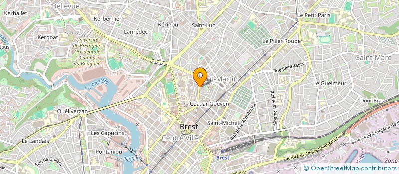 localisation de l'entreprise MONSIEUR CEDRIC DIEUCHO à BREST