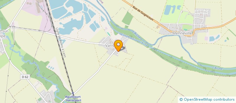localisation de l'entreprise MONSIEUR CEDRIC DIEUDONNE  VARISCOURT