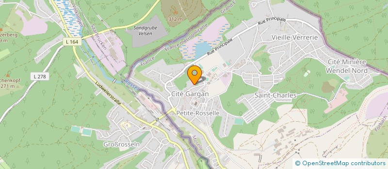 localisation de l'entreprise MONSIEUR CEDRIC DINCHER  PETITE-ROSSELLE