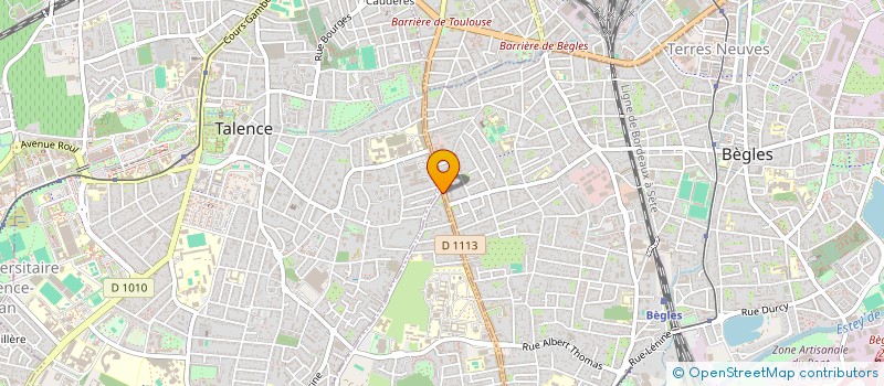 localisation de l'entreprise MONSIEUR CEDRIC DJERBIR  VILLENAVE-D'ORNON