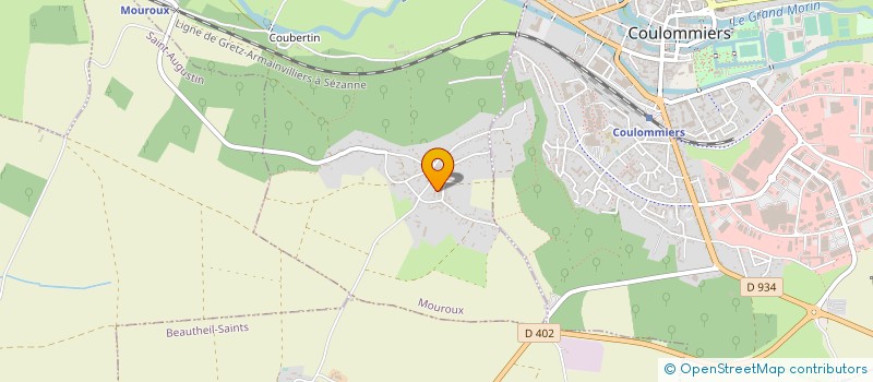 localisation de l'entreprise MONSIEUR CEDRIC DOLLEZ  MOUROUX