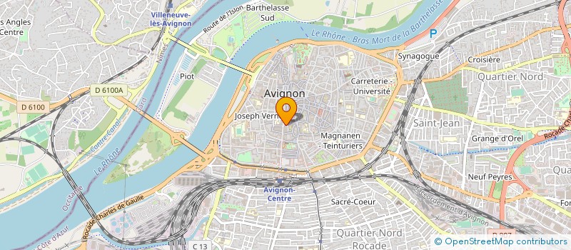 localisation de l'entreprise MONSIEUR CEDRIC DOMALAIN à AVIGNON