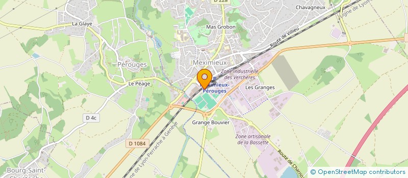 localisation de l'entreprise MONSIEUR CEDRIC DONDEYNE à MEXIMIEUX