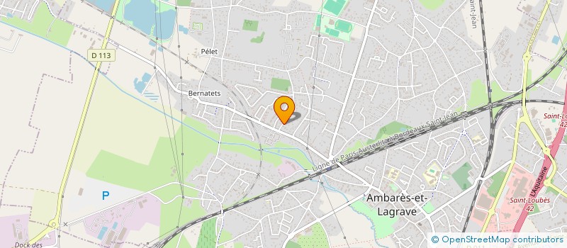 localisation de l'entreprise MONSIEUR CEDRIC DOS SANTOS DE ARAUJO  AMBARES-ET-LAGRAVE