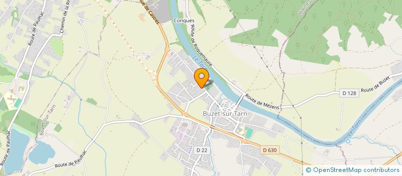 localisation de l'entreprise MONSIEUR CEDRIC DOSSANT  BUZET-SUR-TARN