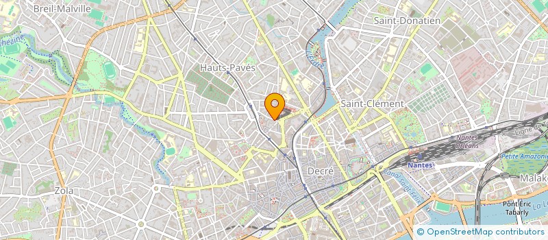 localisation de l'entreprise MONSIEUR CEDRIC DOUNON à NANTES
