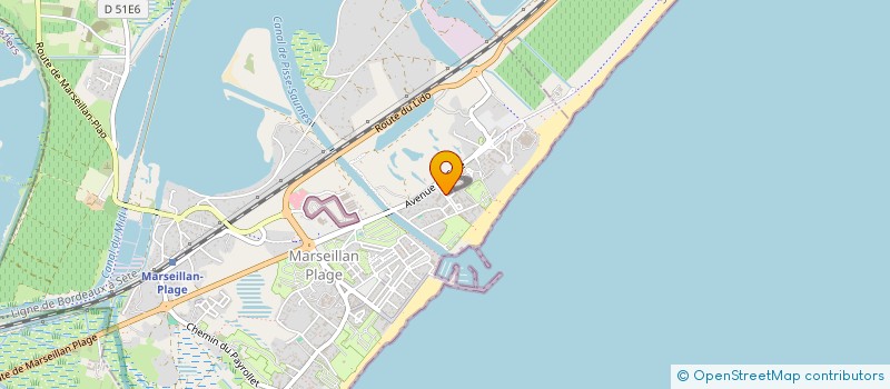 localisation de l'entreprise MONSIEUR CEDRIC DOYEN à MARSEILLAN