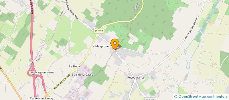 localisation de l'entreprise MONSIEUR CEDRIC DROUAULT  NEUILLE