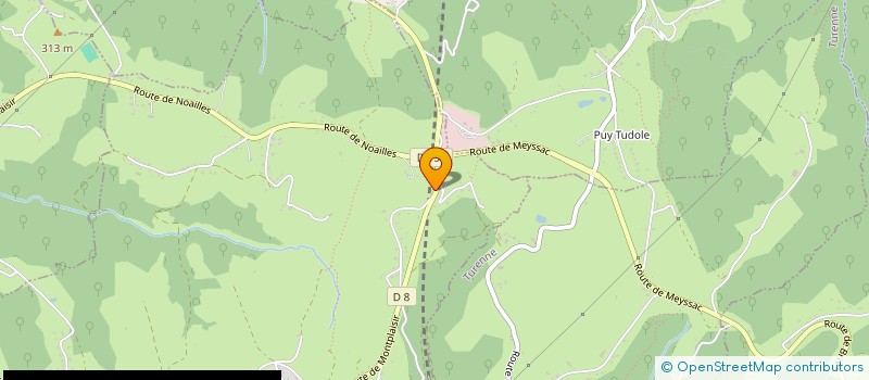 localisation de l'entreprise MONSIEUR CEDRIC DUBOIS  BRIVE-LA-GAILLARDE