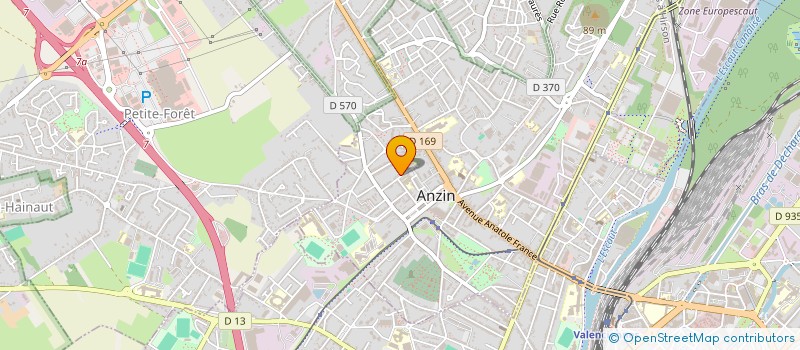 localisation de l'entreprise MONSIEUR CEDRIC DUBOISSET  ANZIN