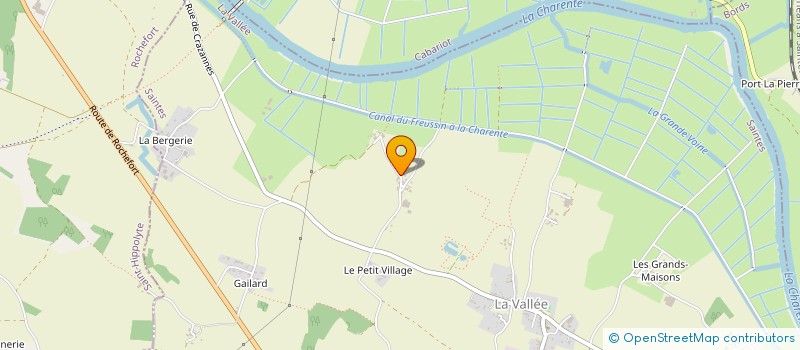 localisation de l'entreprise MONSIEUR CEDRIC DUCHENE  LA VALLEE