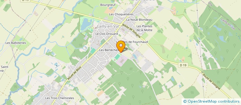 localisation de l'entreprise MONSIEUR CEDRIC DUCHESNE à LAILLY-EN-VAL