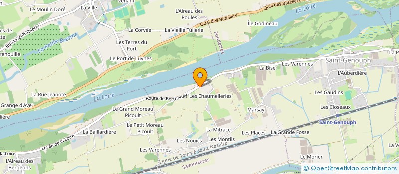 localisation de l'entreprise MONSIEUR CEDRIC DUFAY  SAINT-GENOUPH