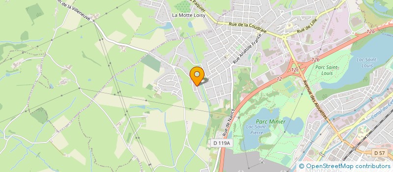 localisation de l'entreprise MONSIEUR CEDRIC DUFOUR  MONTCEAU-LES-MINES