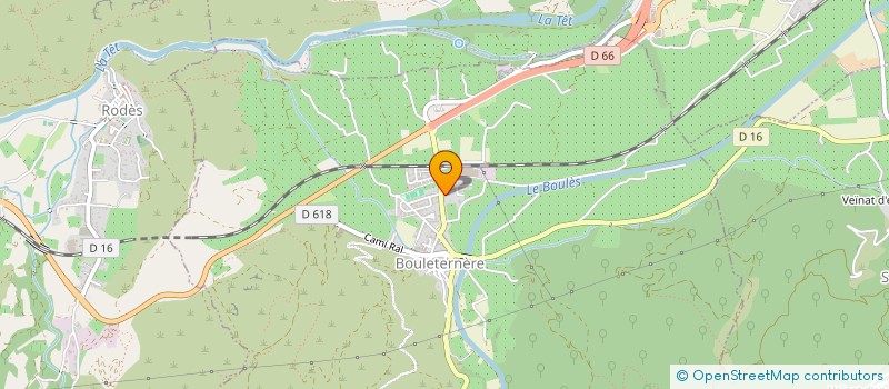 localisation de l'entreprise MONSIEUR CEDRIC DUFRESNE  BOULETERNERE