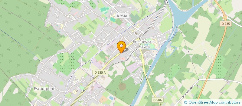 localisation de l'entreprise MONSIEUR CEDRIC DUMINY  FRESNES-SUR-ESCAUT