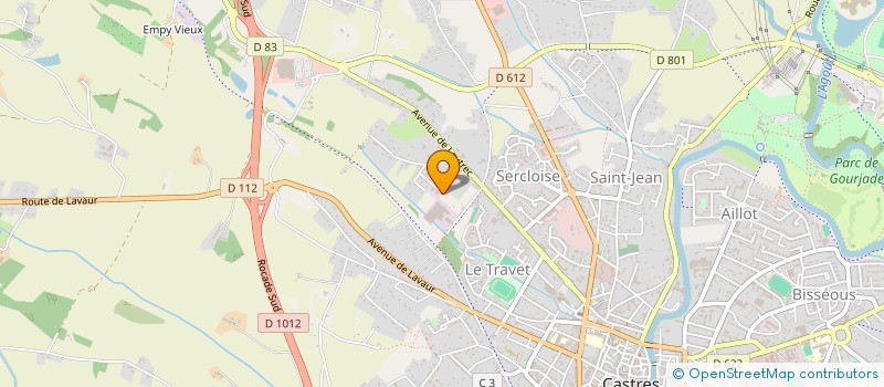 localisation de l'entreprise MONSIEUR CEDRIC DUMOULIN à ANNECY