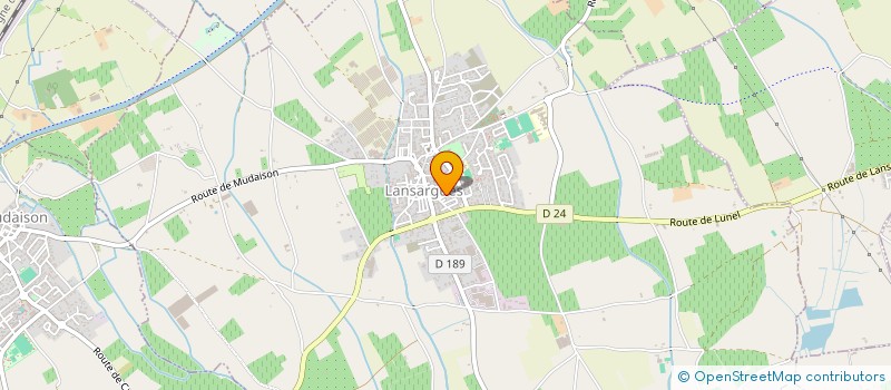 localisation de l'entreprise MONSIEUR CEDRIC DUPLAN à LANSARGUES