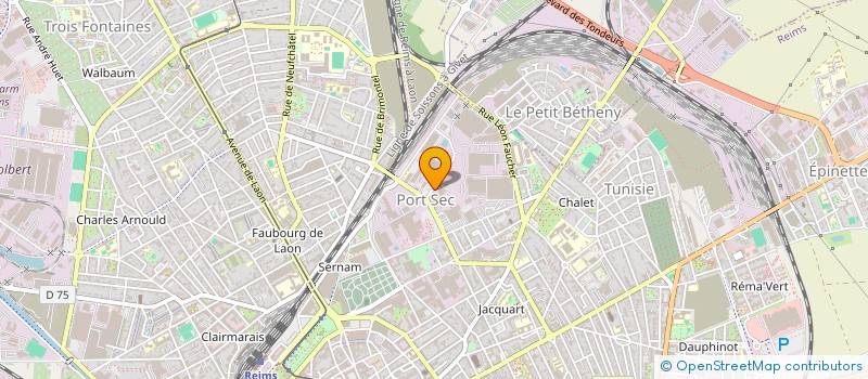 localisation de l'entreprise MONSIEUR CEDRIC DUPOUY  REIMS