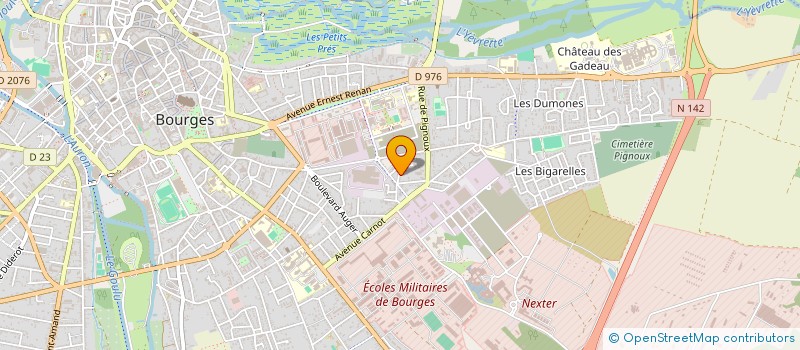 localisation de l'entreprise MONSIEUR CEDRIC DURET à BOURGES
