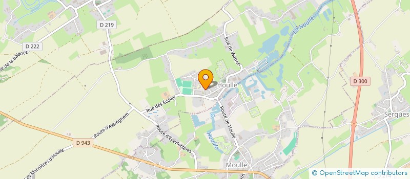 localisation de l'entreprise MONSIEUR CEDRIC DUSAUTOIS  HOULLE