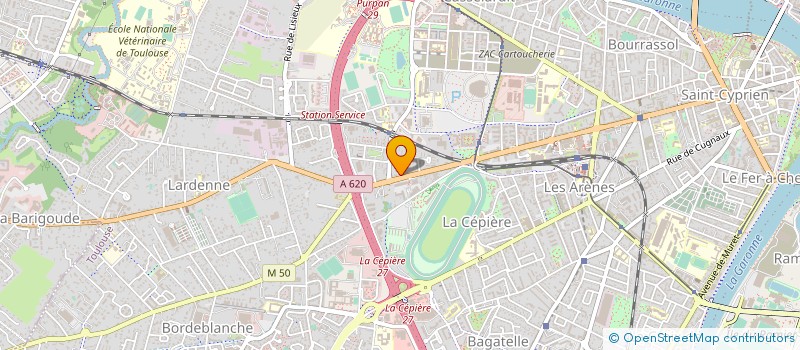 localisation de l'entreprise MONSIEUR CEDRIC EDMOND à TOULOUSE