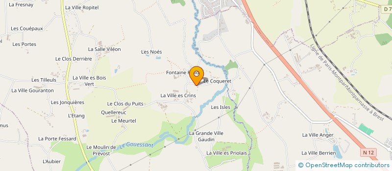 localisation de l'entreprise MONSIEUR CEDRIC EDOUARD  LAMBALLE-ARMOR