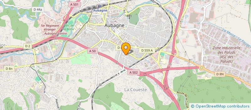 localisation de l'entreprise MONSIEUR CEDRIC ERNWEIN à AUBAGNE