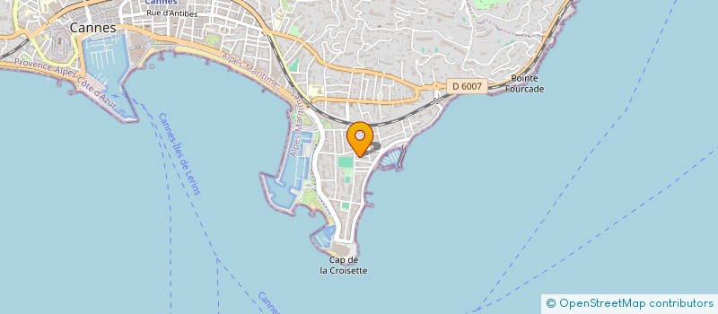 localisation de l'entreprise MONSIEUR CEDRIC ESCAVI à CANNES