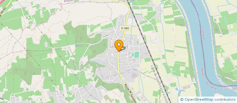 localisation de l'entreprise MONSIEUR CEDRIC ESPOSITO  SAUVETERRE