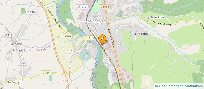 localisation de l'entreprise MONSIEUR CEDRIC ESPOSITO à SAINT-YORRE