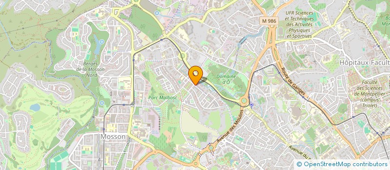 localisation de l'entreprise MONSIEUR CEDRIC ESTIVAL  RESTINCLIERES