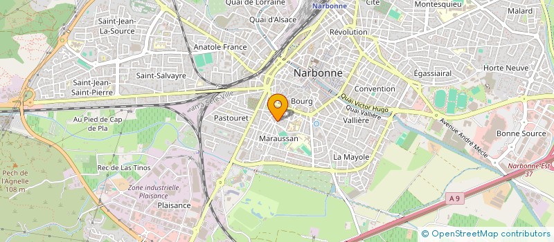 localisation de l'entreprise MONSIEUR CEDRIC ESTRUCH à NARBONNE
