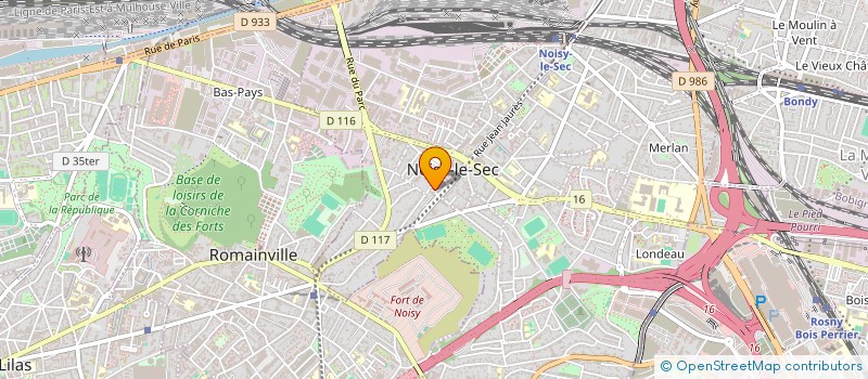 localisation de l'entreprise MONSIEUR CEDRIC FARRUGIA à NOISY-LE-SEC