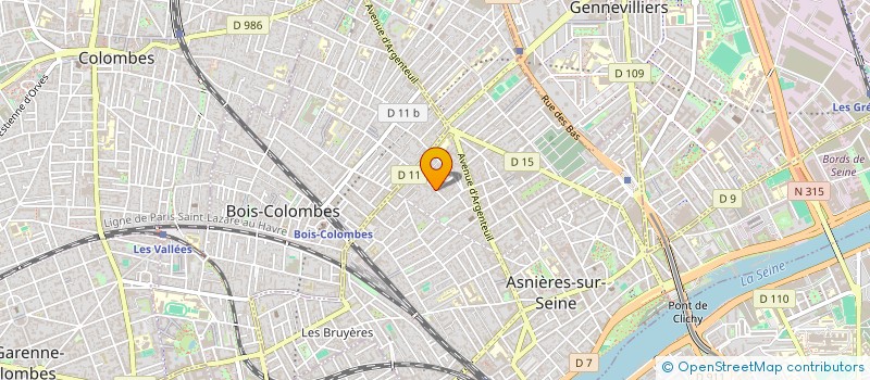 localisation de l'entreprise MONSIEUR CEDRIC FARRUGIA à ASNIERES-SUR-SEINE