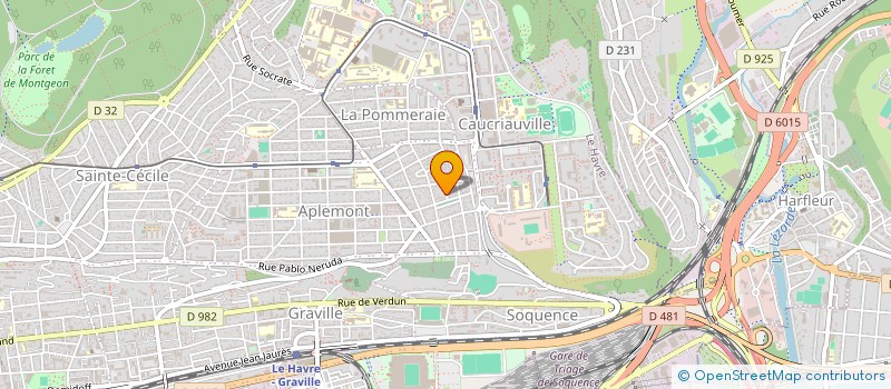 localisation de l'entreprise MONSIEUR CEDRIC FATRAS à LE HAVRE