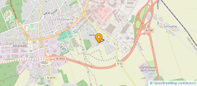 localisation de l'entreprise MONSIEUR CEDRIC FAVAUDON  GUICHAINVILLE