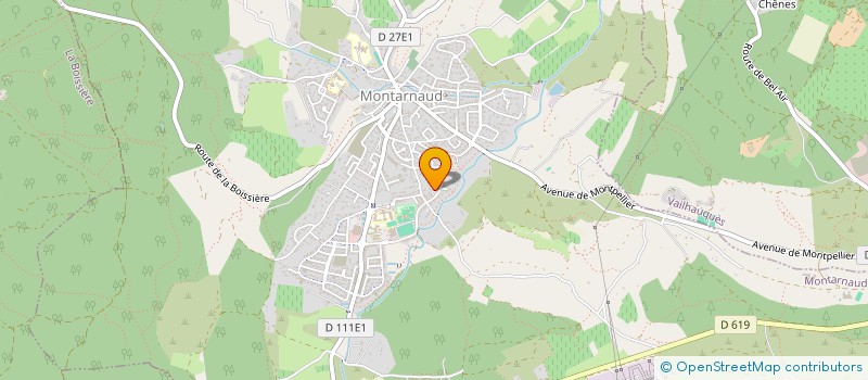 localisation de l'entreprise MONSIEUR CEDRIC FEDIERE  MONTARNAUD