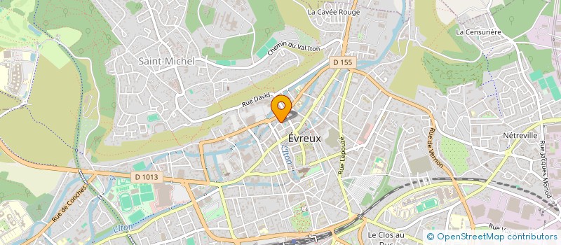 localisation de l'entreprise MONSIEUR CEDRIC FERDINAND à EVREUX