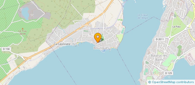 localisation de l'entreprise MONSIEUR CEDRIC FERNANDEZ à FRONTIGNAN