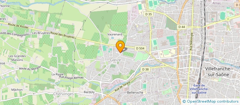 localisation de l'entreprise MONSIEUR CEDRIC FERNANDEZ  GLEIZE