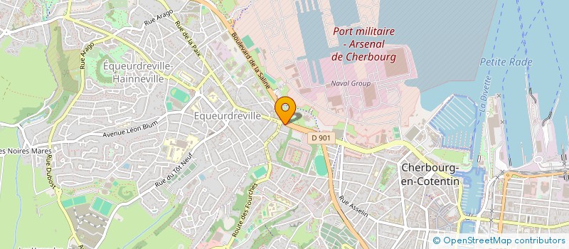 localisation de l'entreprise MONSIEUR CEDRIC FERTIL  CHERBOURG-EN-COTENTIN