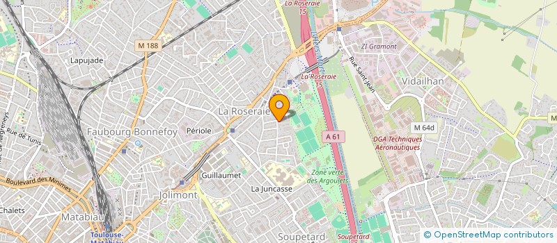 localisation de l'entreprise MONSIEUR CEDRIC FEUTRIER à TOULOUSE