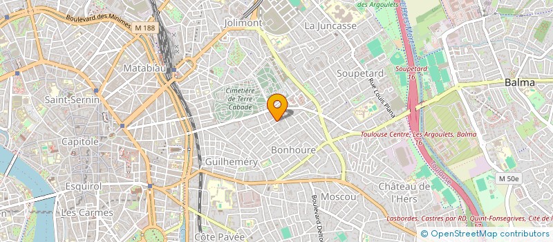 localisation de l'entreprise MONSIEUR CEDRIC FEVOTTE à TOULOUSE