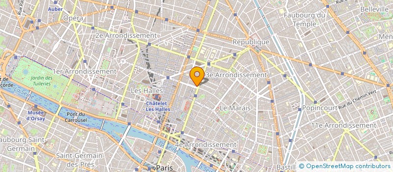 localisation de l'entreprise MONSIEUR CEDRIC FILLON  PARIS